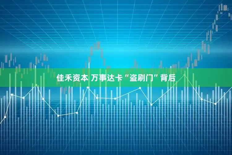 佳禾资本 万事达卡“盗刷门”背后