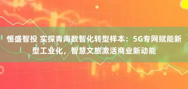 恒盛智投 实探青海数智化转型样本：5G专网赋能新型工业化，智慧文旅激活商业新动能
